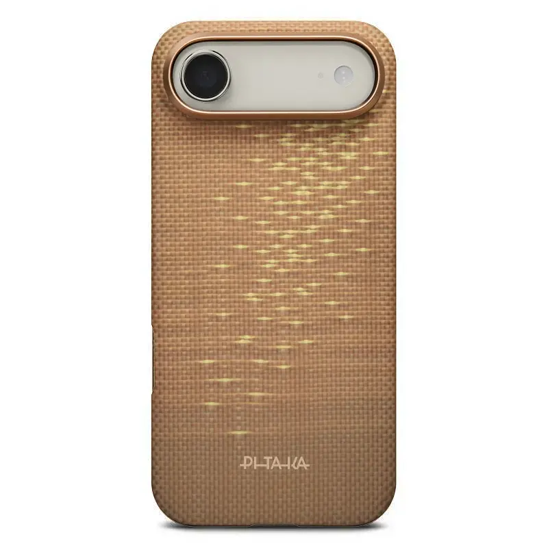 Coque MagSafe PITAKA Golden Glints Utra Slim pour iPhone Air