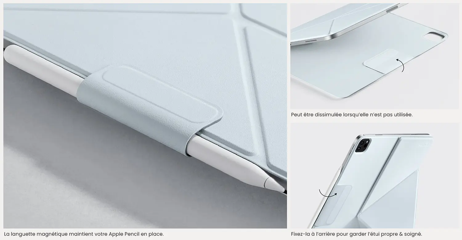 Étui Folio PITAKA MagEZ 2 pour iPad Pro 12,9' (2021/22)