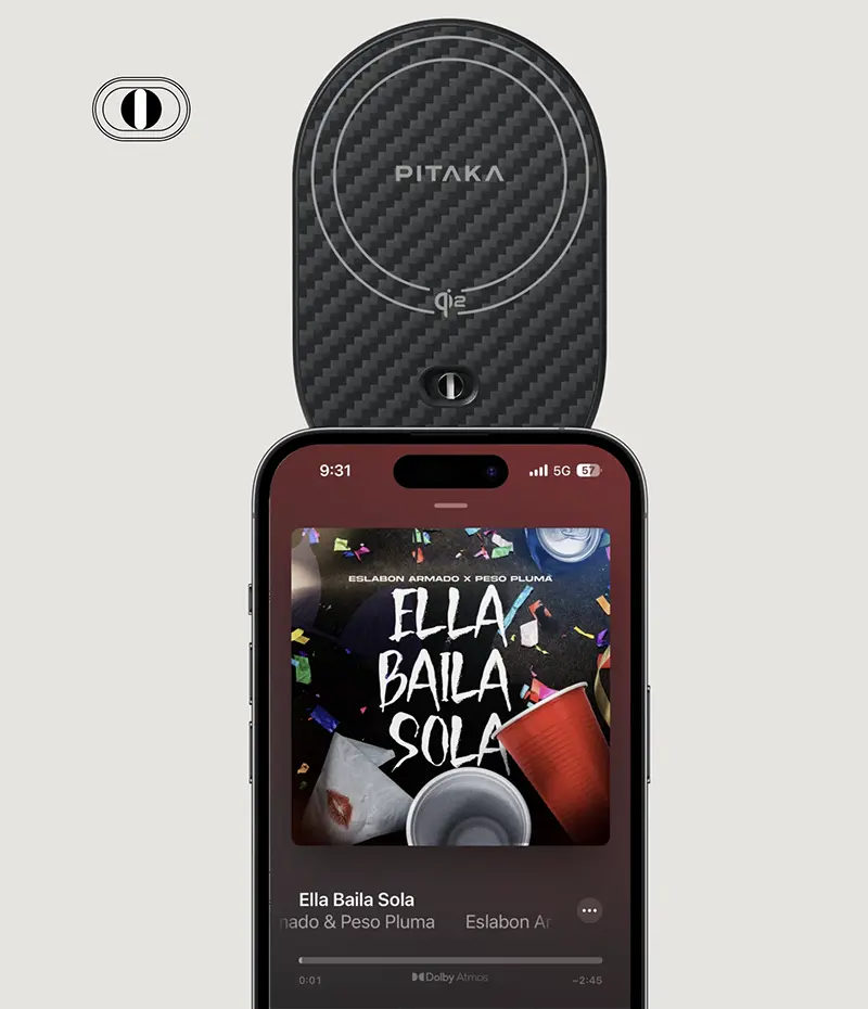 Chargeur de Voiture PITAKA MagEZ Pro 2 Qi2 MagSafe - NFC Intégré