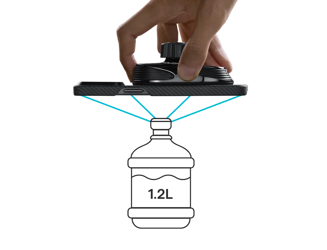 Chargeur de Voiture PITAKA MagEZ Pro 2 Qi2 MagSafe - Puissant magnétisme MagSafe