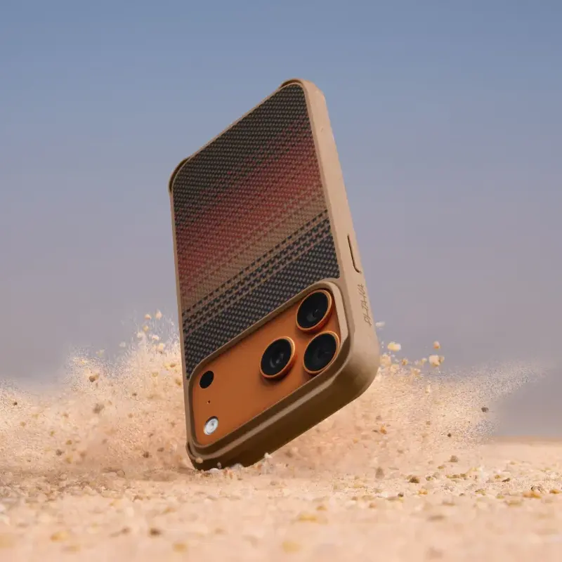 Coque MagSafe PITAKA Sunset ProGuard pour iPhone 17 Pro