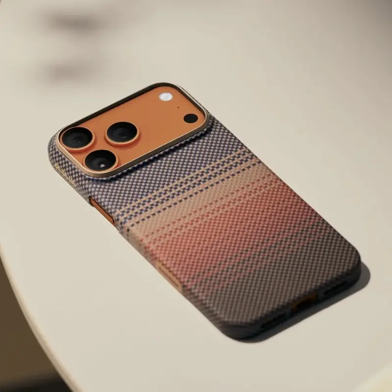 Coque MagSafe PITAKA Sunset Ultra-Slim pour iPhone 17 - Design