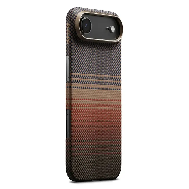 Coque MagSafe PITAKA Sunset Ultra-Slim pour iPhone coque PITAKA iPhone Air, coque Sunset Ultra-Slim iPhone Air, coque aramide iPhone Air PITAKA, coque fine PITAKA Sunset iPhone Air, coque compatible MagSafe PITAKA iPhone Air, coque légère iPhone Air