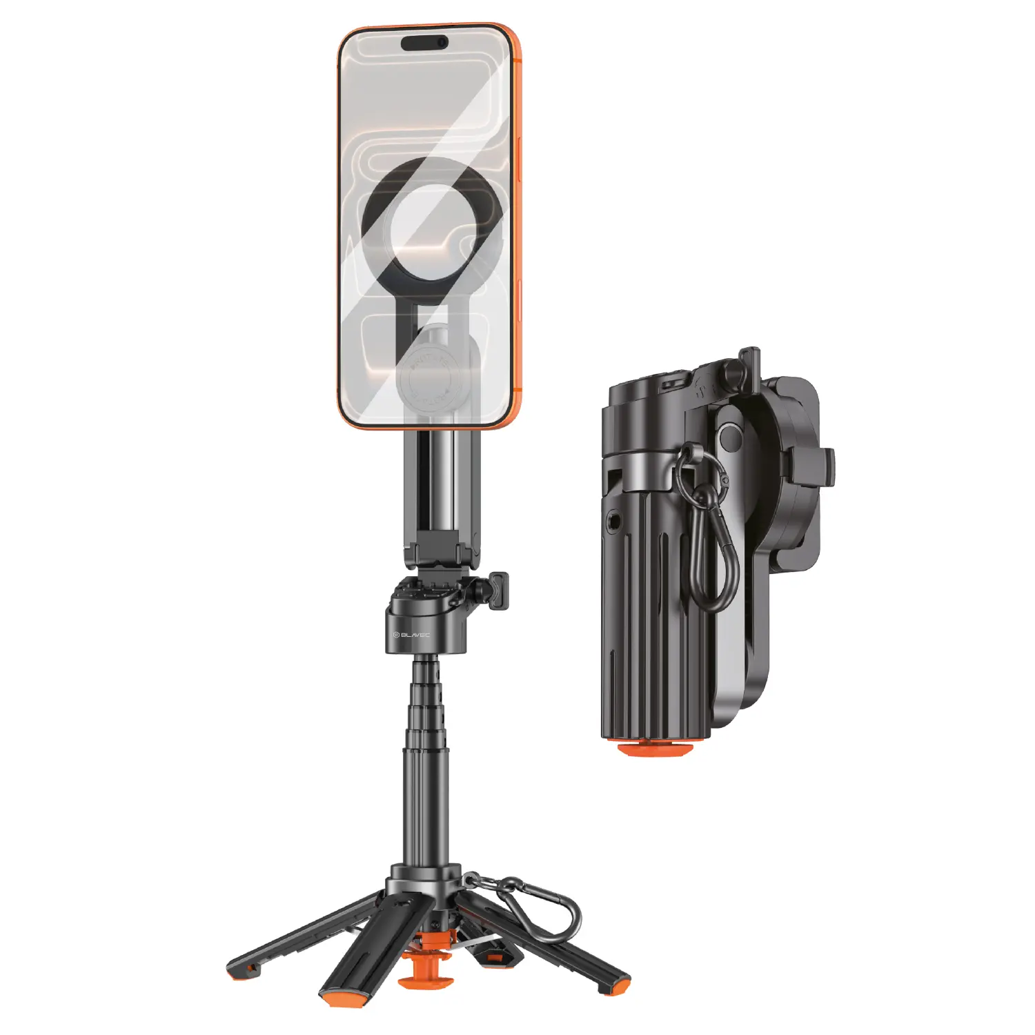 Mini perche selfie BLAVEC P-01 compacte avec trépied