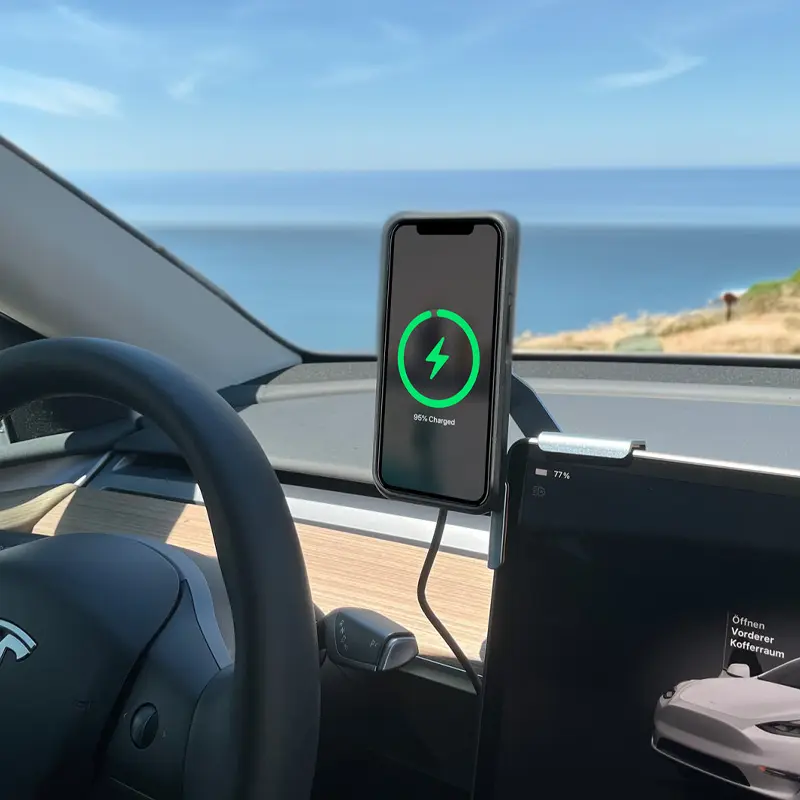 Support Chargeur Écran 4SMARTS Screen Mount Qi2 MagSafe