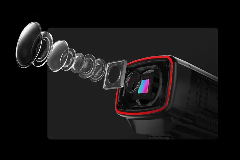 Objectif F1.6 caméra AKEEYO AKY-710S haute luminosité vision nocturne moto vélo