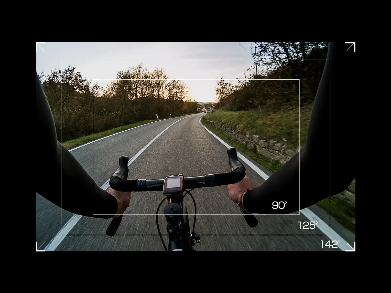 Objectif grand angle 142 degrés caméra AKEEYO AKY-710S champ de vision large moto vélo