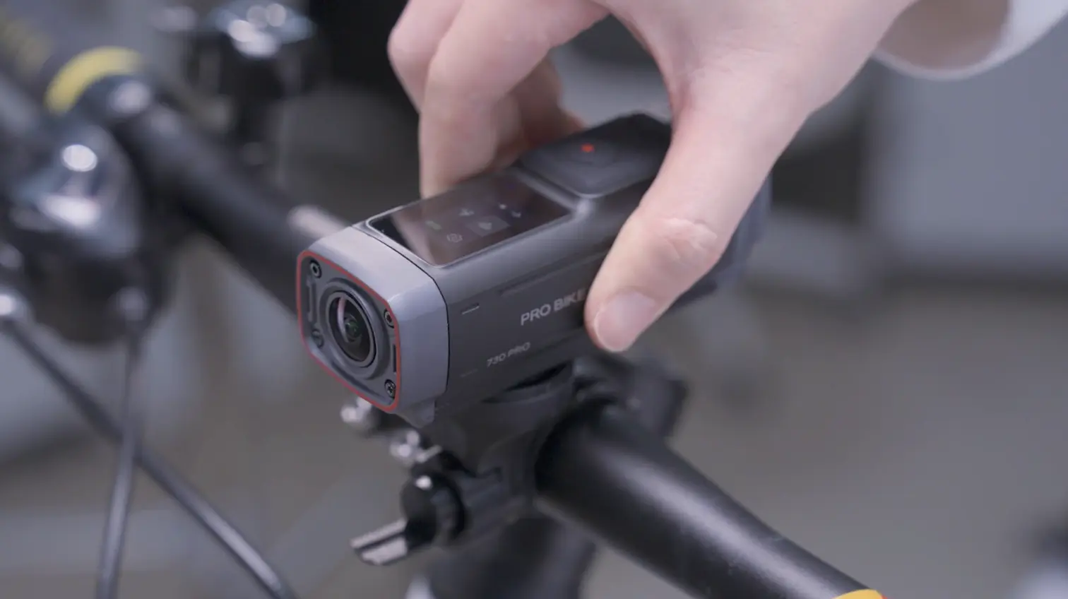 Support guidon extensible caméra AKEEYO 730Pro fixation rapide vélo installation sans outil
