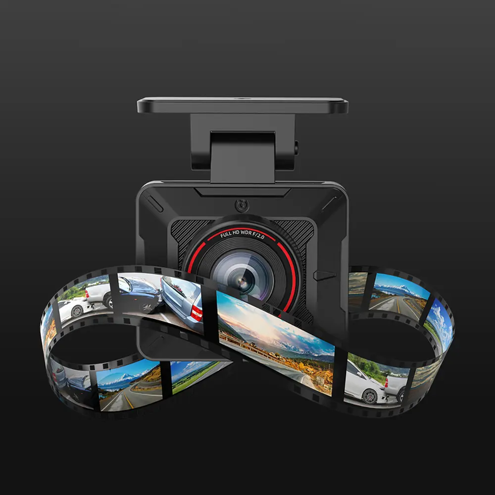 Dashcam AKEEYO P1 enregistrement automatique démarrage moteur boucle continue