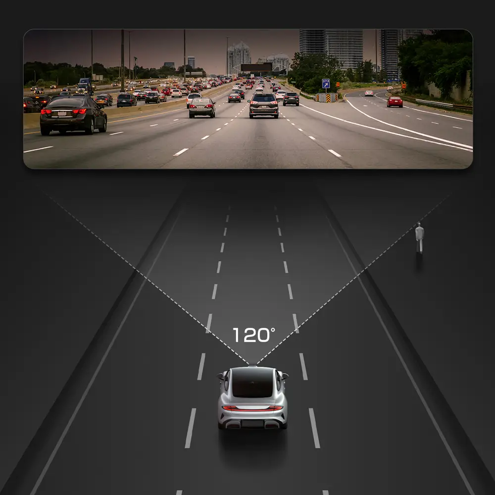 Dashcam AKEEYO P1 Full HD 1080p grand angle 120° WDR