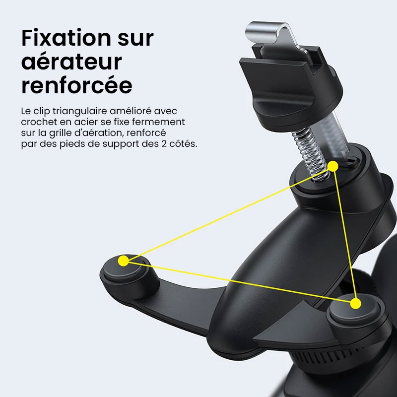 Support Smartphone pour Voiture BASEUS Solar Power