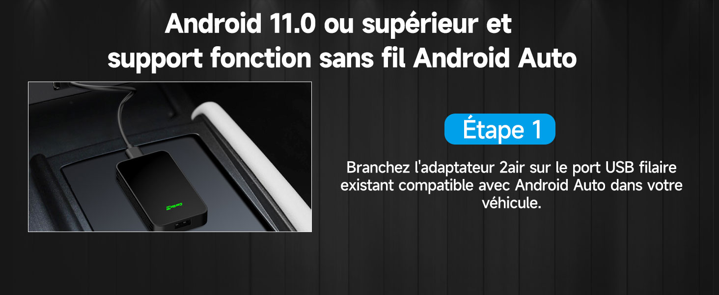 Adaptateur Sans Fil CARLINKIT 2AIR