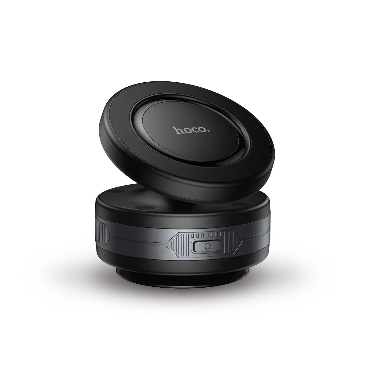 Support magnétique Hoco H87 noir à ventouse électrique automatique