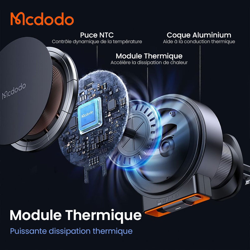 Chargeur MagSafe de Voiture McDODO CH3000