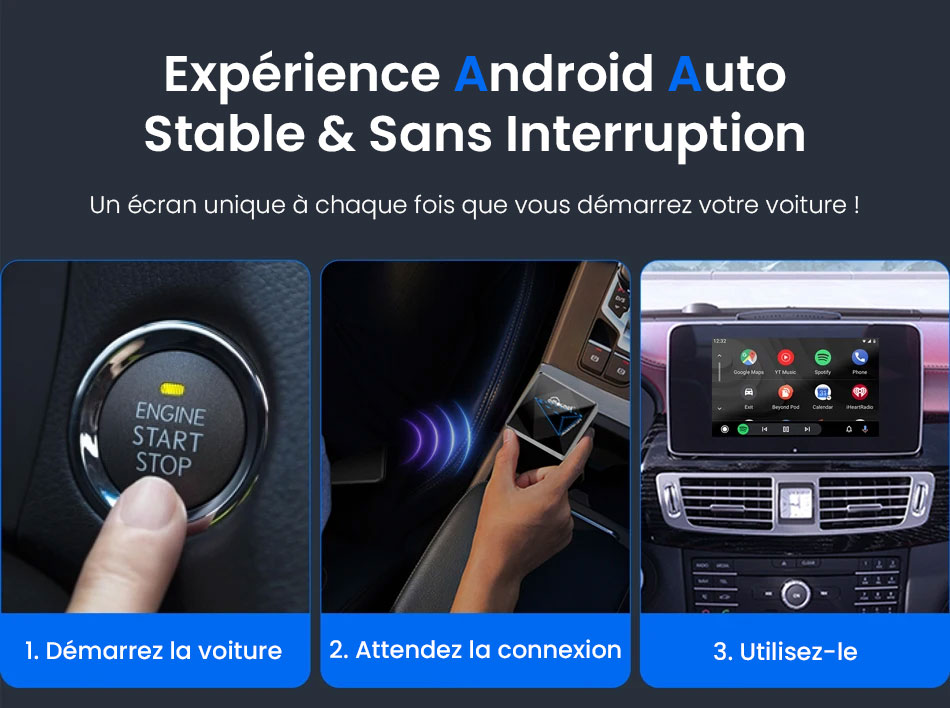 Adaptateur Sans Fil ANDROID Auto OTTOCAST A2Air Pro