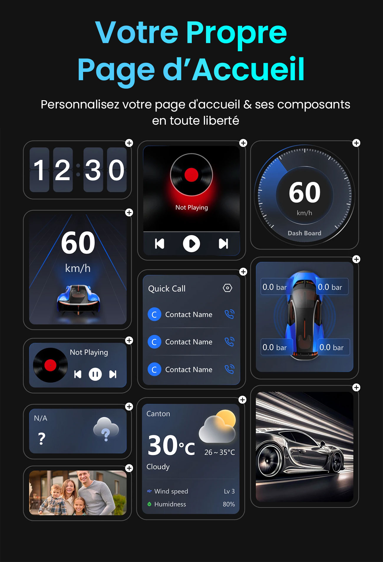 Adaptateur Sans Fil OTTOCAST P3 Compatible CarPlay & Android Auto