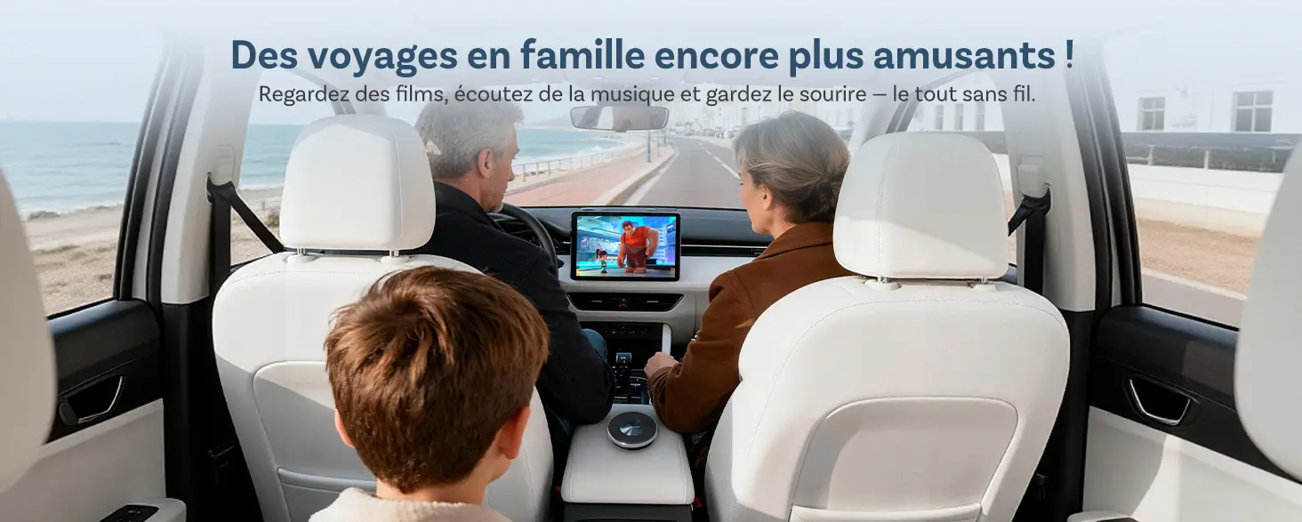 Adaptateur Sans Fil OTTOCAST OttoAibox i3 BMW CarPlay | Android 13 & GPS Intégrés