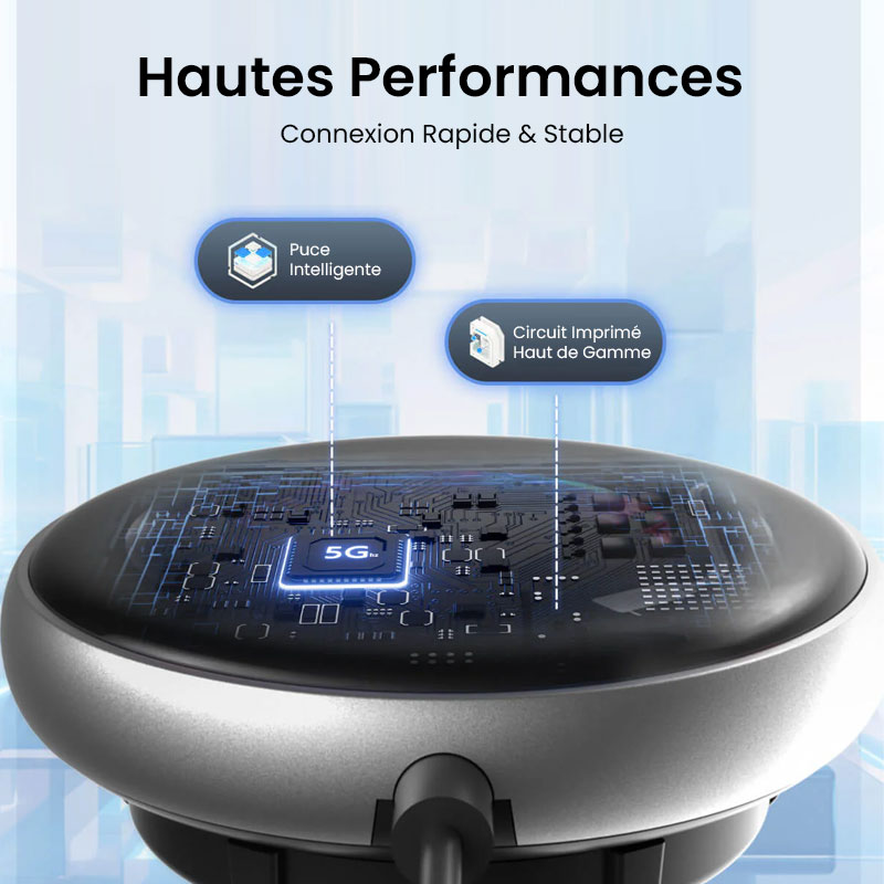 Adaptateur Sans Fil CarPlay OTTOCAST CarPlayClip pour iPhone