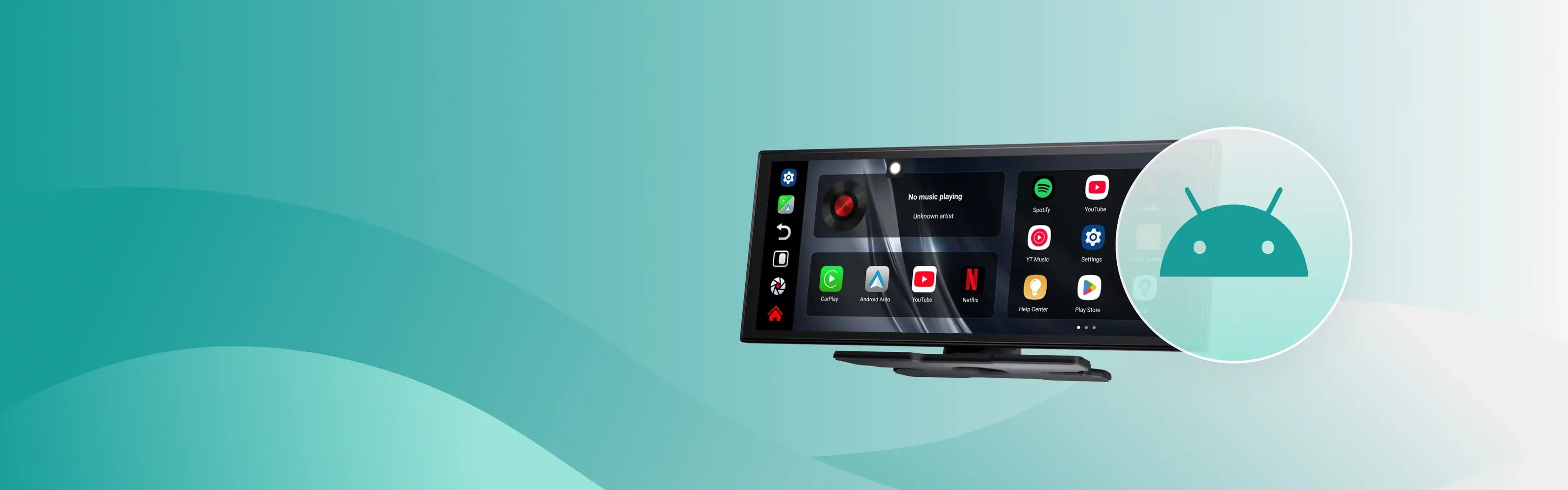 Mise à niveau Android 15 écran voiture OTTOCAST OttoScreen AI