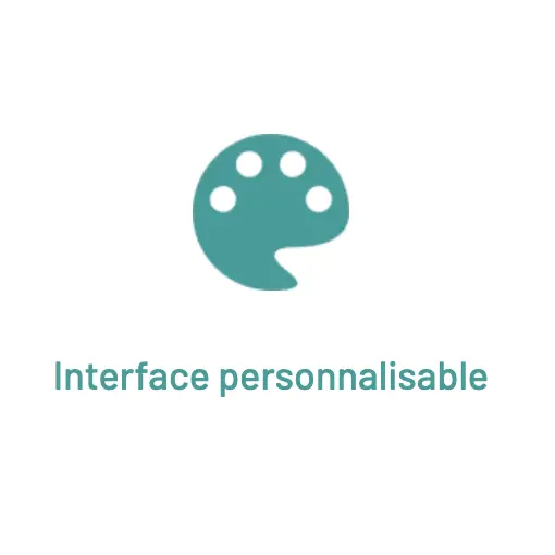 Interface personnalisable