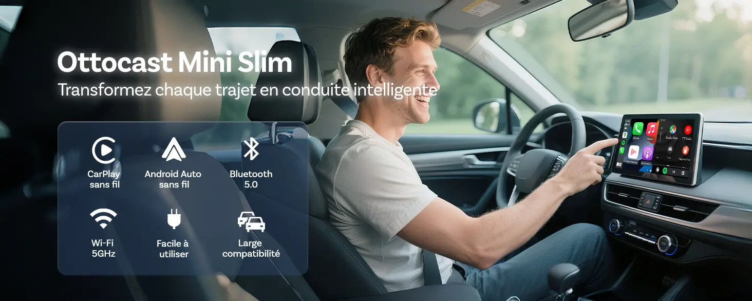 Adaptateur Sans Fil OTTOCAST Mini Slim