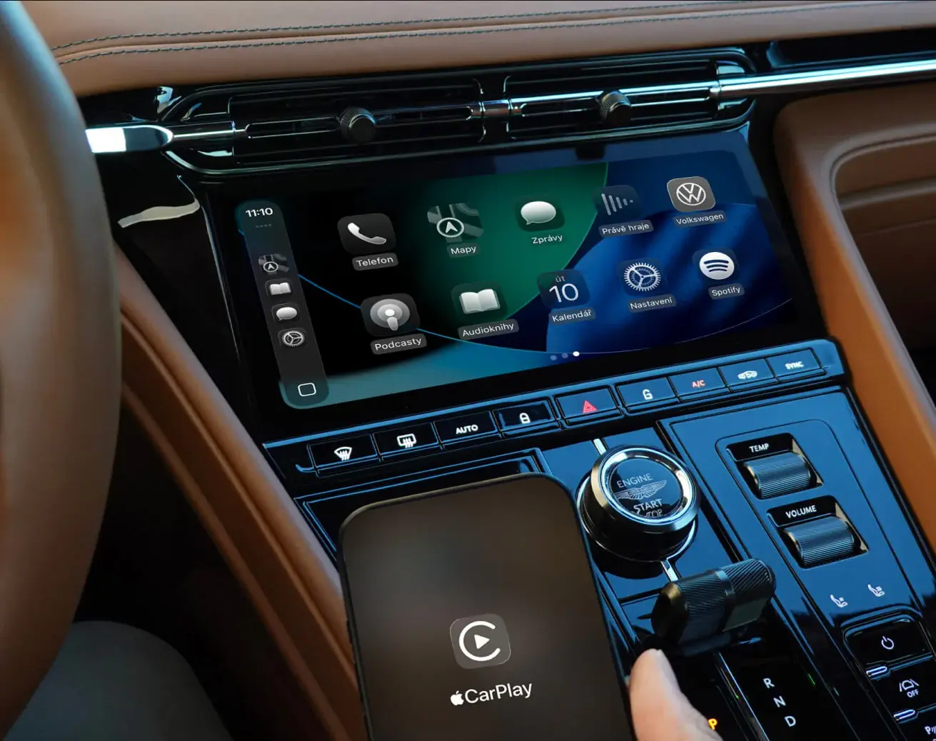 Interface CarPlay rafraîchie