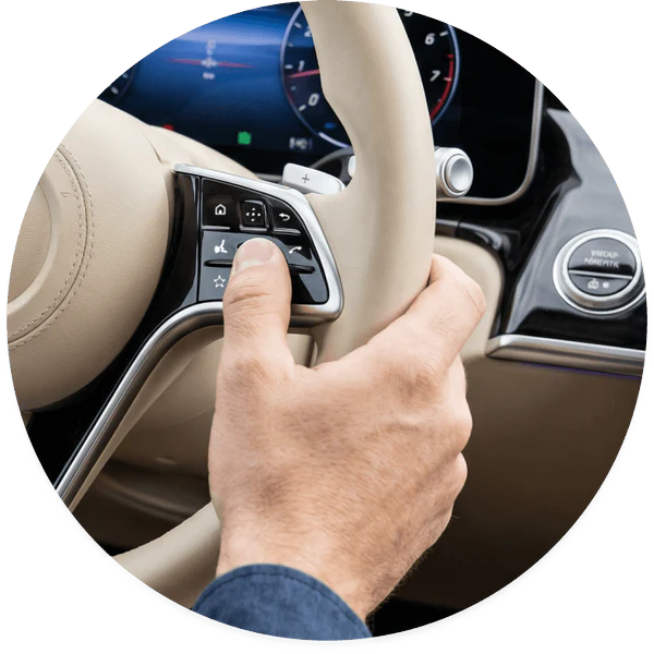 Commandes au volant