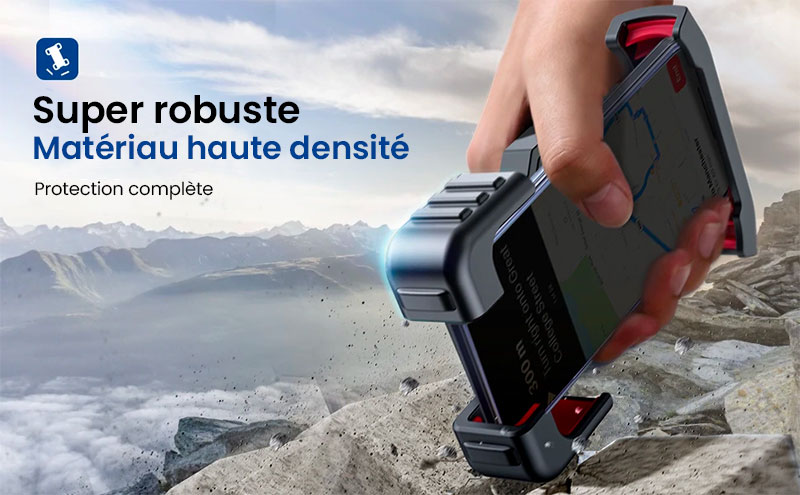 Support Pour Vélo/Moto JOYROOM One Push - Compatible Smartphones De 4,7 À 7'