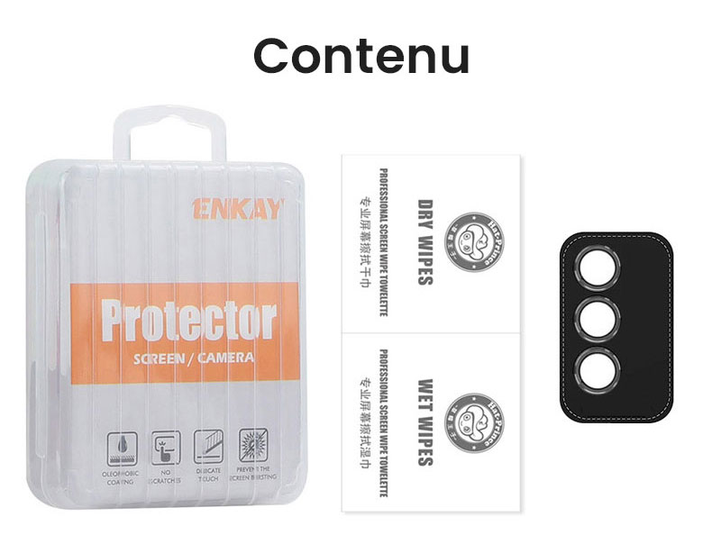 Protection Camera ENKAY pour Galaxy S24 Plus