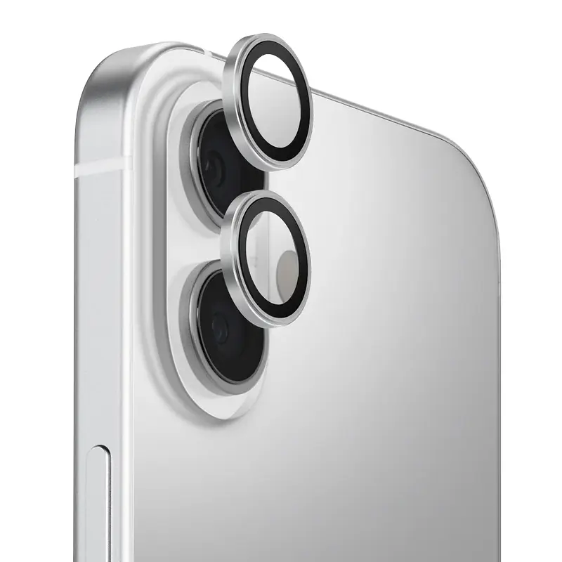 Protection Caméra UNIQ Optix AluGuard pour iPhone 17 - Coloris Gris