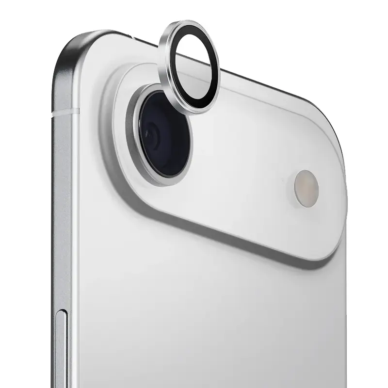 Protection Caméra UNIQ Optix AluGuard pour iPhone Air - Coloris Gris