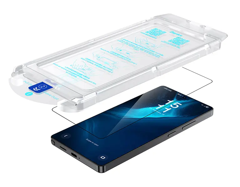 Installation verre trempé Benks Galaxy S26 Ultra kit pose facile sans bulles alignement parfait