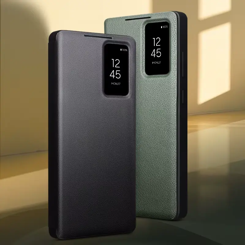Design étui Galaxy S26 Ultra cuir