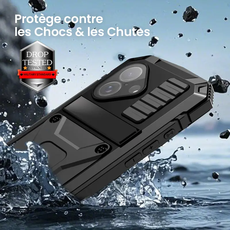 Coque Intégrale R-JUST Alphacell Antichoc pour iPhone 17