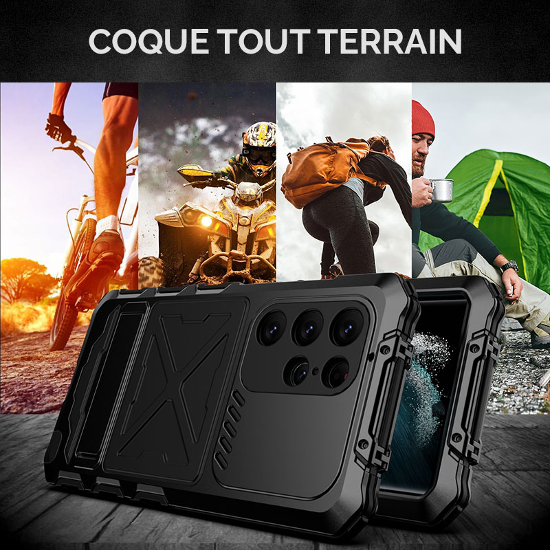 Coque Intégrale R-JUST Armor pour Galaxy S24 Ultra