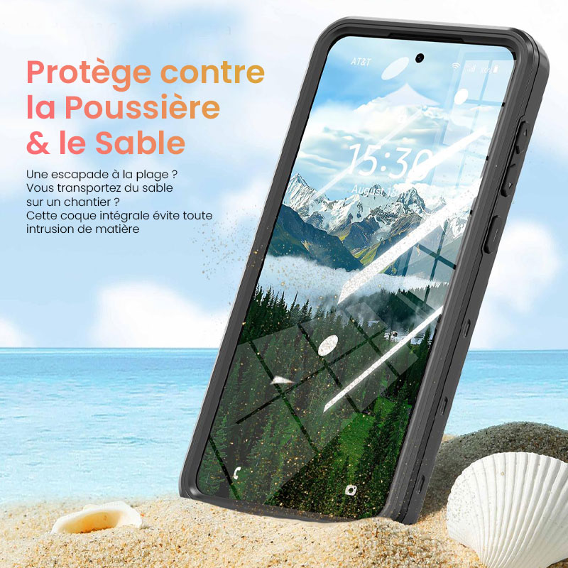 Coque Étanche Antichoc REDPEPPER Compatible MagSafe pour Galaxy S25 Edge