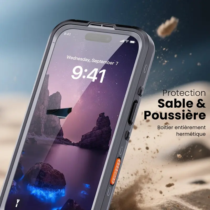 Coque Étanche Antichoc REDPEPPER Compatible MagSafe pour iPhone 17