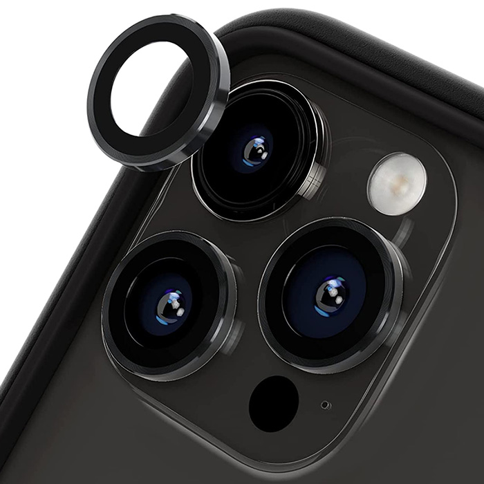 Protection Caméra RHINOSHIELD en Verre Trempé 9H pour iPhone 14 Pro Max