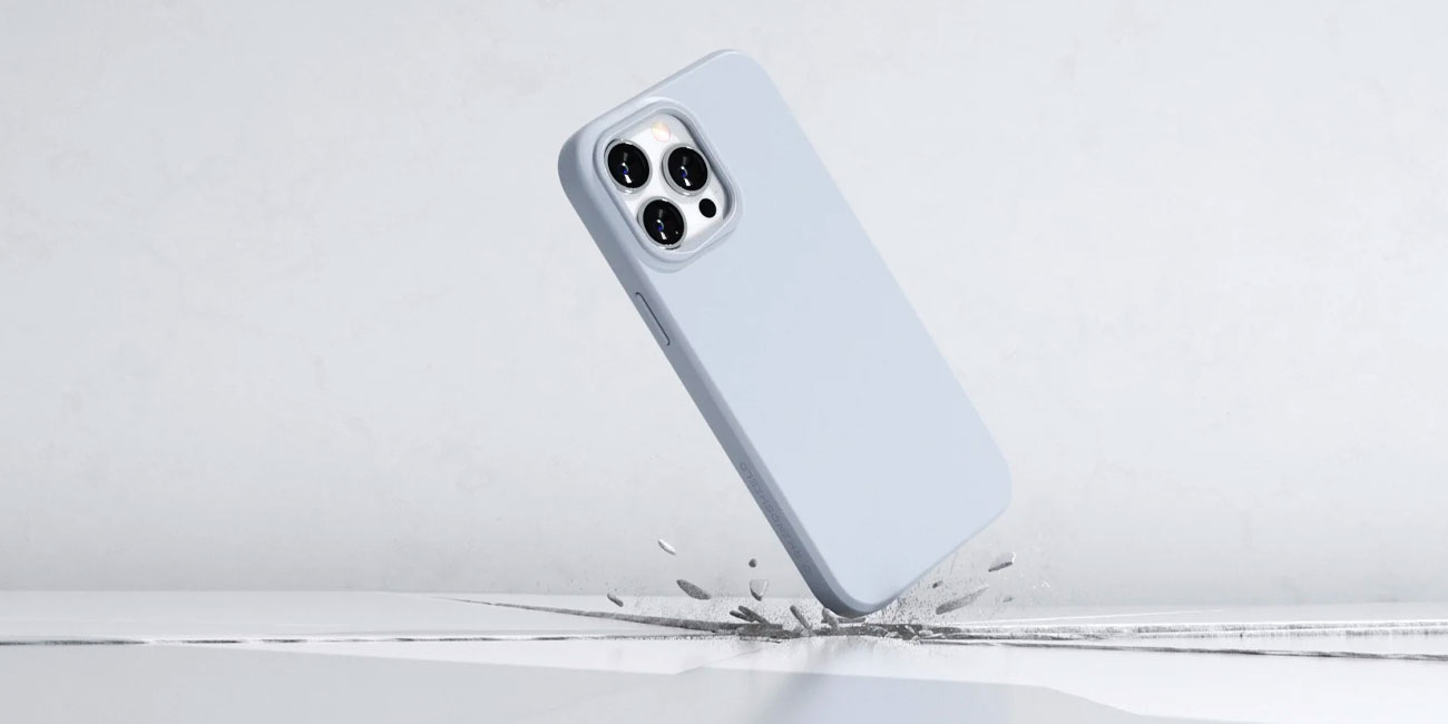 Coque MagSafe RHINOSHIELD SolidSuit en Matériau Innovant ShockSpread ECO pour iPhone 14 Pro