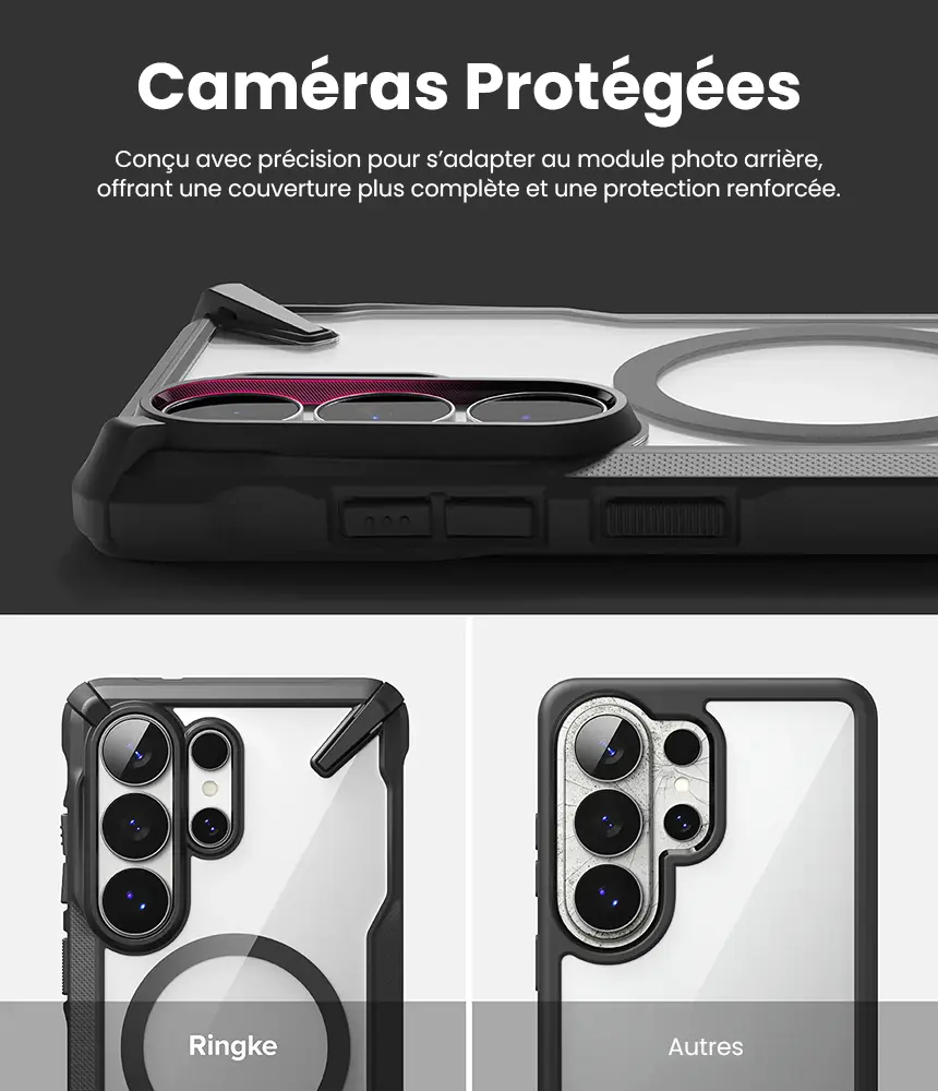 Coque Galaxy S26 Ultra protection caméra renforcée