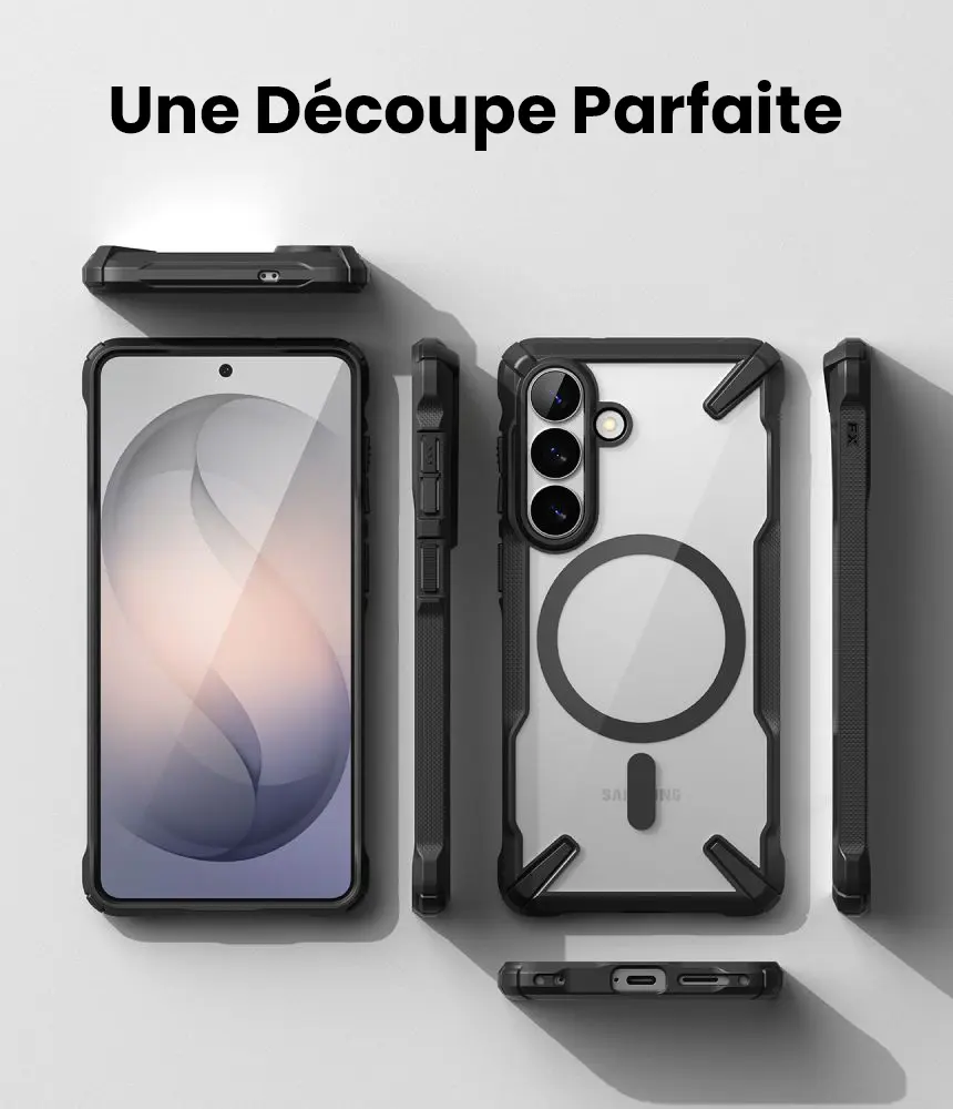 Coque Galaxy S26 découpe précise design hybride