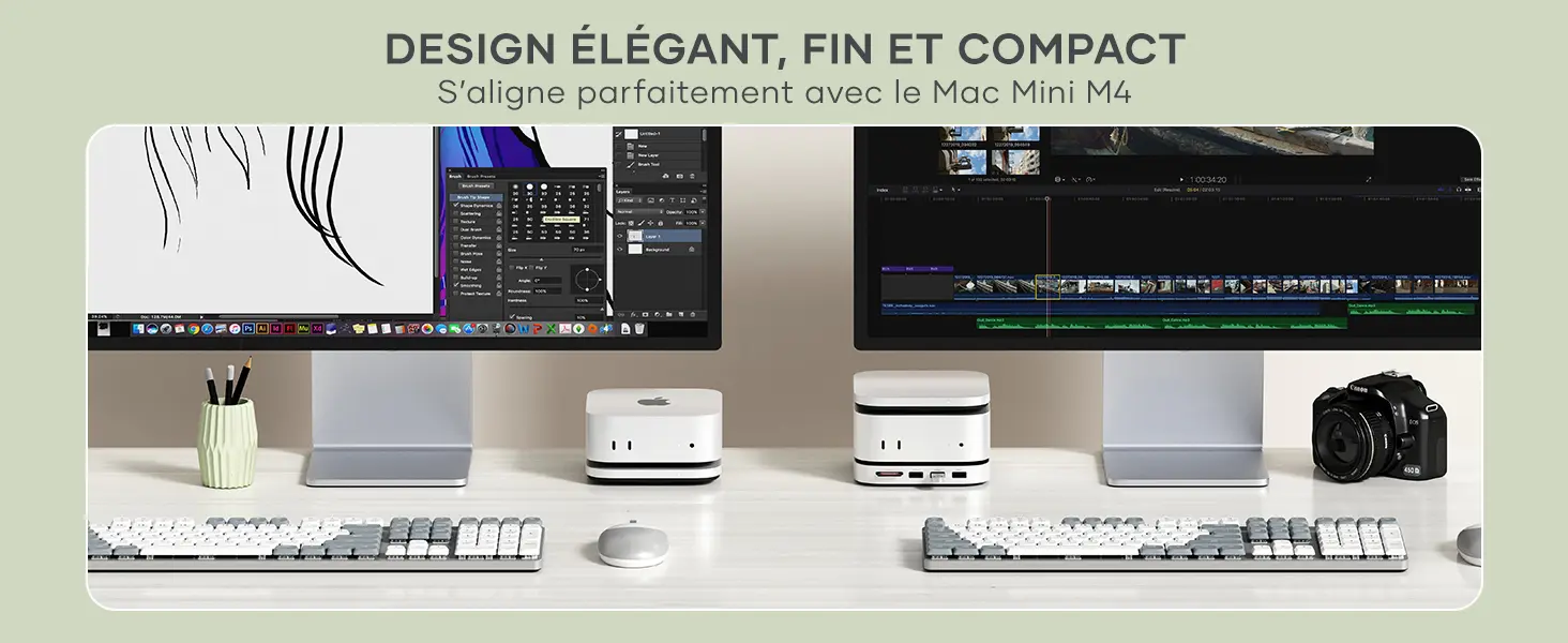 Boîtier SSD NVMe USB4 SATECHI avec Emplacement M.2 NVMe