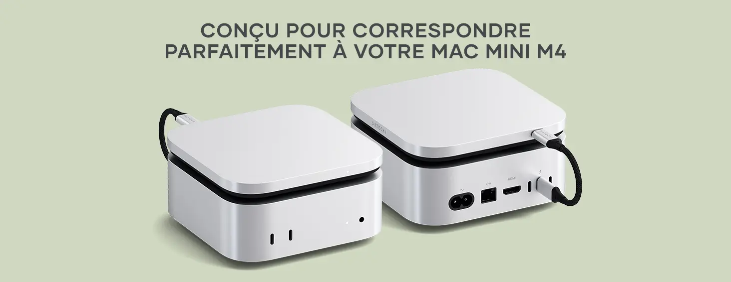 Boîtier SSD NVMe USB4 SATECHI avec Emplacement M.2 NVMe