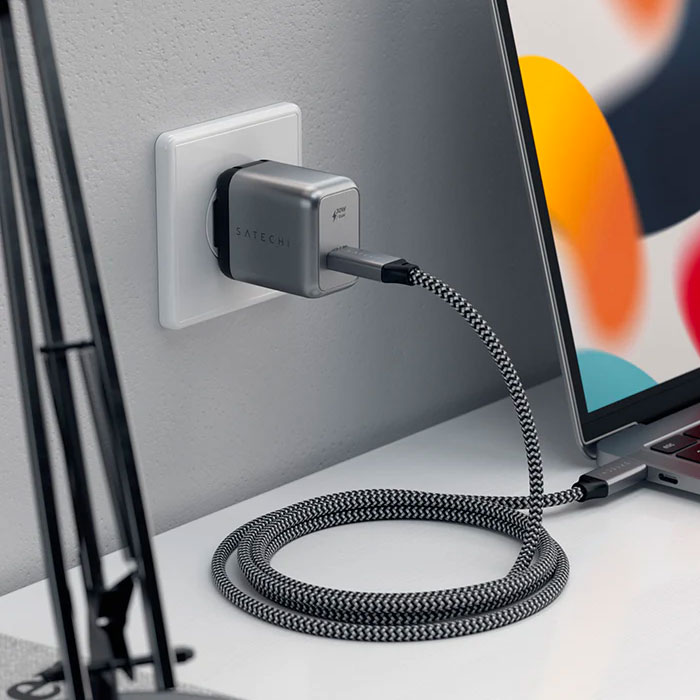 Chargeur GaN 30W SATECHI avec 1 Port USB-C Power Delivery