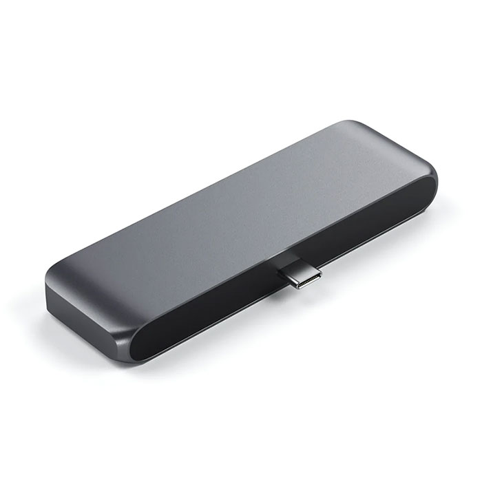 Hub USB-C SATECHI Mobile Pro avec Ports USB-C PD | USB-A | HDMI 4K | MicroSD/SD | Jack Audio 3,5 mm
