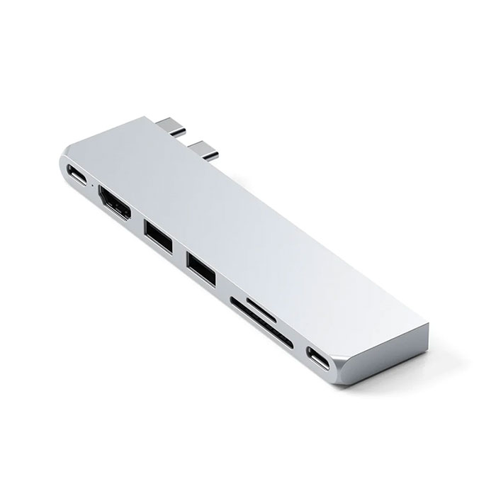 Hub Double USB-C SATECHI Pro Hub Slim pour MacBook Pro & MacBook Air