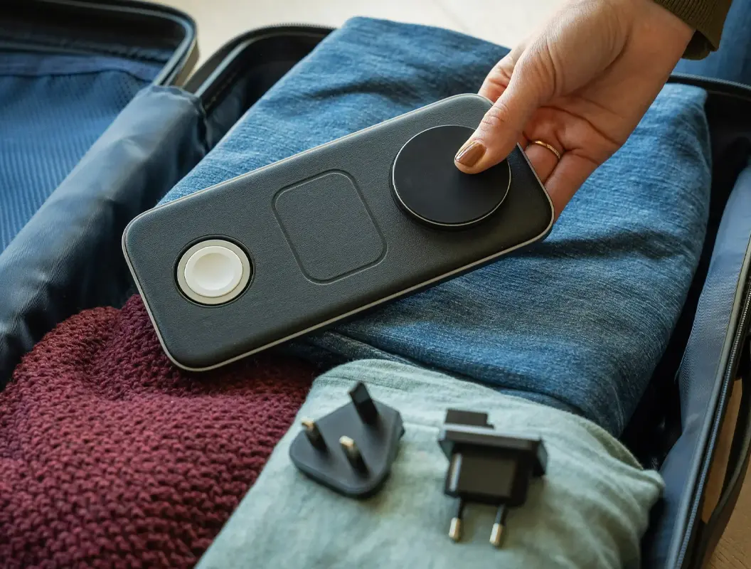 Station Induction SATECHI Qi2 Trio Wireless Charging Pad