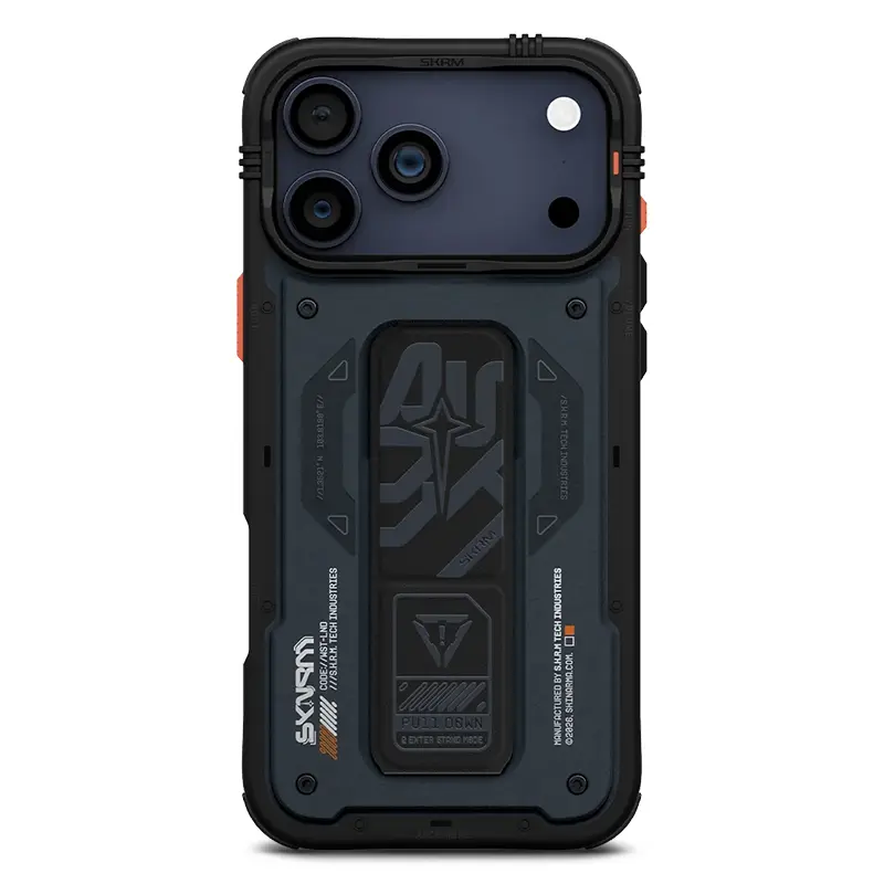 Coque MagSafe SKINARMA Aegis Mag-Charge pour iPhone 17 Pro Max - Modèle Bleu Marine