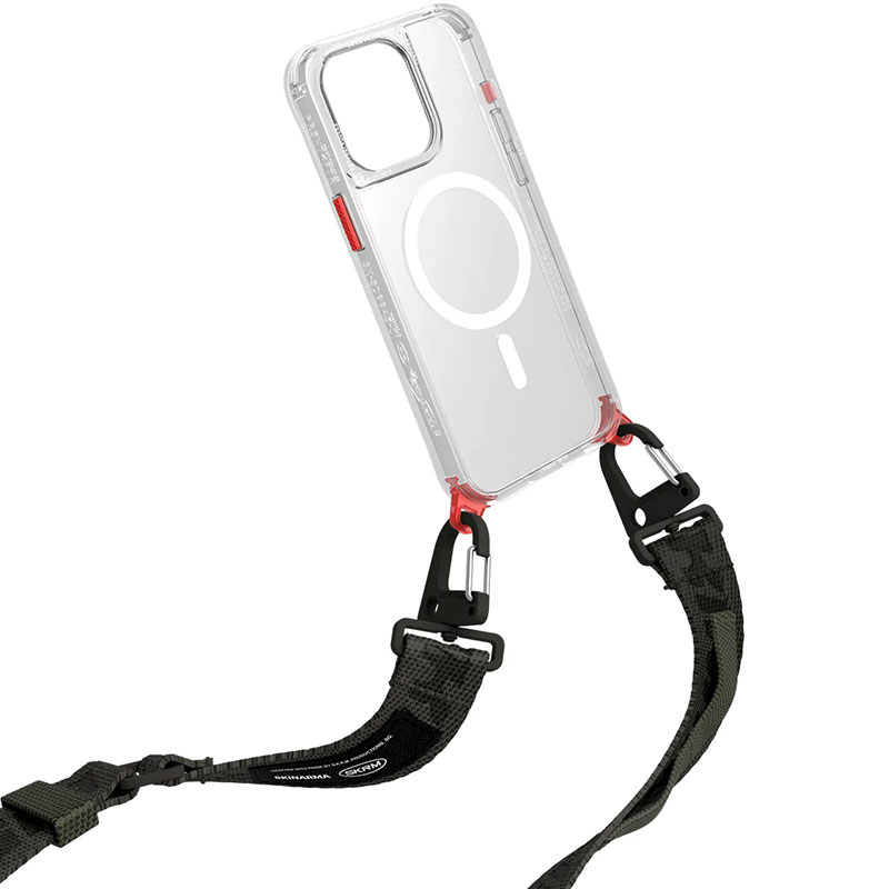 Coque MagSafe SKINARMA Saido NiteGlow Mag-Charge pour iPhone 16 Pro