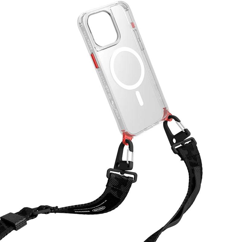 Coque MagSafe SKINARMA Saido NiteGlow Mag-Charge pour iPhone 16 Pro